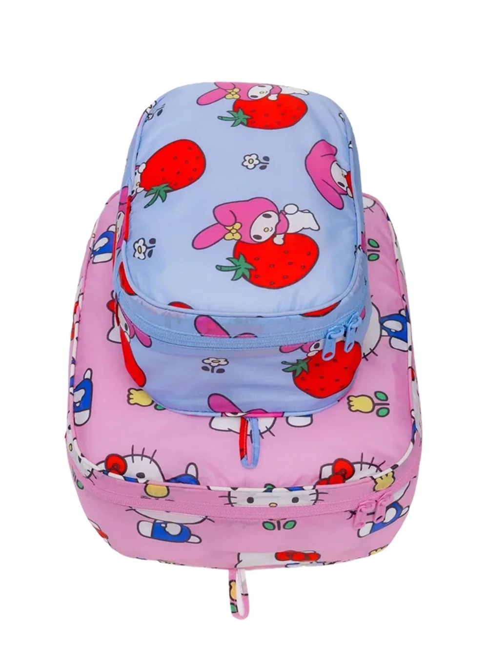 BAGGU Hello Kitty Packing Cube Set includes two